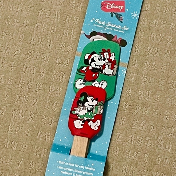 Disney Minnie & Mickey 2 Pack Holiday Spatula Set - Picture 3 of 5